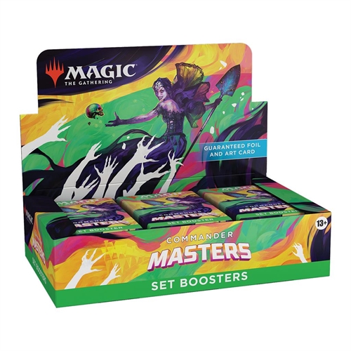 Commander Masters - Set Booster Box Display (24 Booster Packs) - Magic the Gathering TCG (ENG)